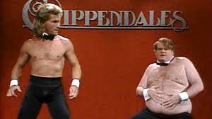 Patrick Swayze and Chris Farley both played high school football. Take a guess: which one played running back, and which played nose tackle?
